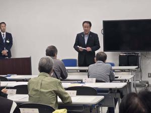 市長挨拶の写真