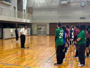 市長挨拶の写真
