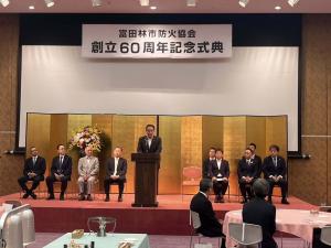 市長挨拶の写真