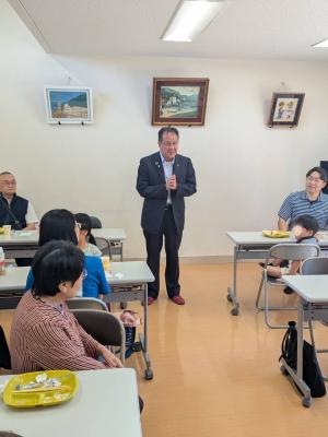 市長挨拶の写真