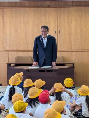市長挨拶の写真
