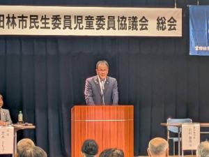 市長挨拶の写真