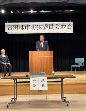 市長挨拶の写真