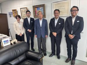 面会者との記念写真