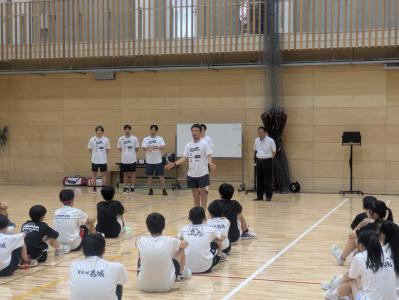 保田さんバスケットボール