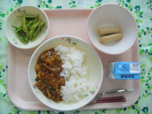 給食の写真