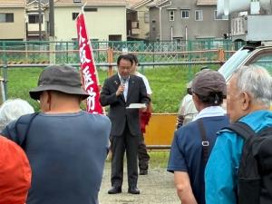 市長挨拶の写真
