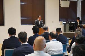 市長挨拶の写真