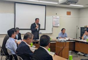 市長挨拶の写真