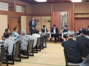 市長挨拶の写真