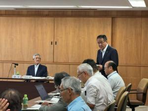 市長挨拶の写真