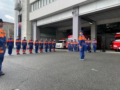 施設開放 団長訓示