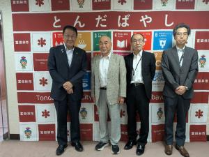 面会者との記念写真