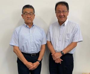 面会者との記念写真