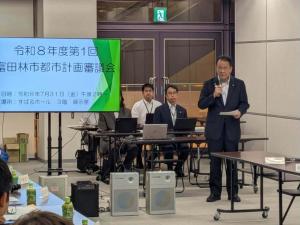 市長挨拶の写真