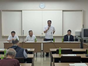 市長挨拶の写真