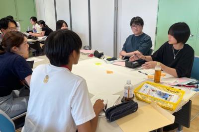 グループワークのようすです。