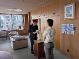 辞令交付状況