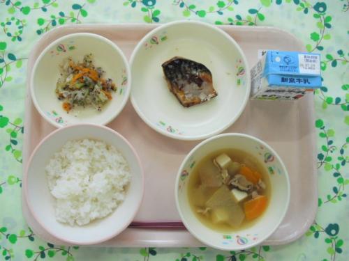 給食の写真