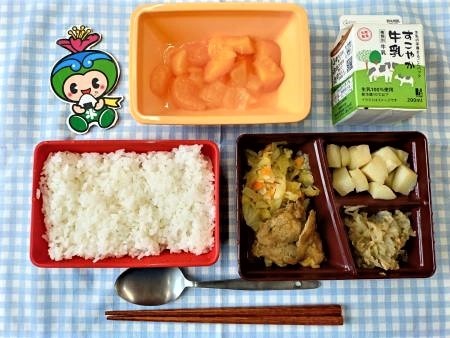 給食の写真2026年9月10日