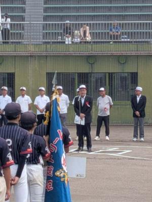 市長挨拶の写真