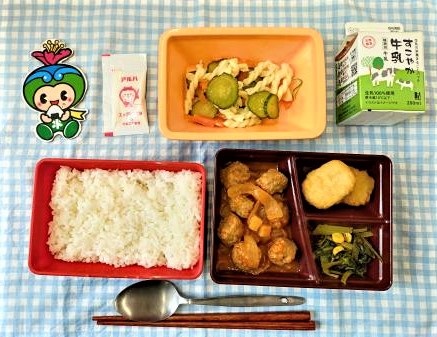 給食の写真2026年9月18日