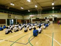 ２年生の学年練習