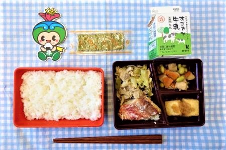 給食の写真2026年10月9日