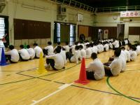 学年合唱の練習