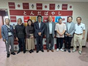 面会者との記念写真