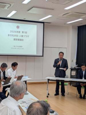市長挨拶の写真