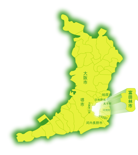 市の位置図の画像