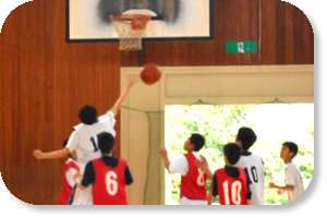 男子バスケットボール部の画像
