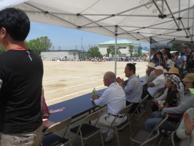 市内小学校運動会の様子