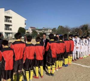 サッカー大会での様子