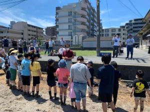 奇跡の復興米田植え