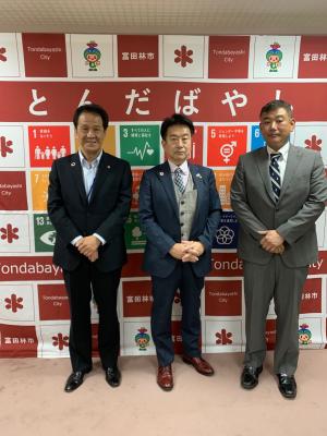 ロータリークラブ会長と市長