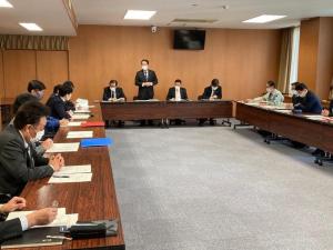 新型コロナウイルス対策本部会議