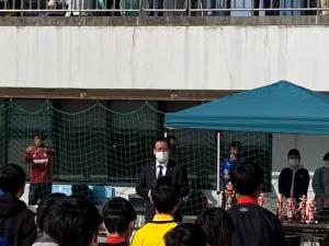 少年サッカー連盟卒業記念大会
