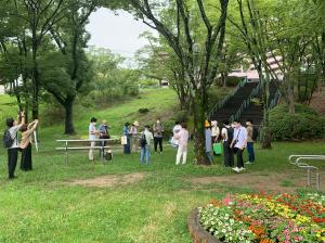 公園でこんなことできるなんてデー