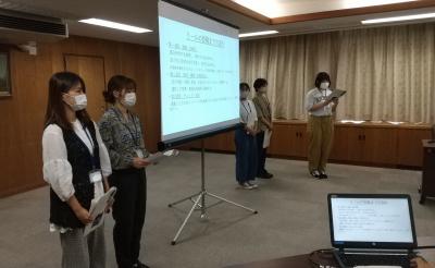 みんなに知ってほしい！富田林の魅力を広げる部会　施策提案様子1