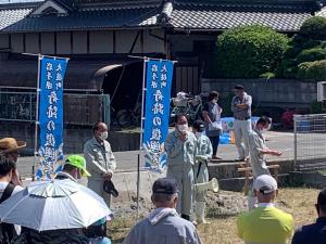 市内地区田植え