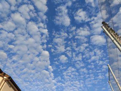 朝の空