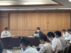 新型コロナウイルス対策本部会議