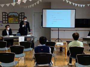 新庁舎市民説明会　かがりの郷