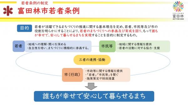 若者条例の制定１