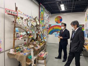 なかよし作品展視察