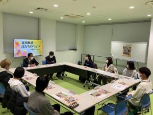 はたちのつどい登壇者意見交換会　風景