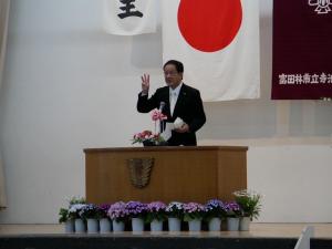 小学校入学式風景