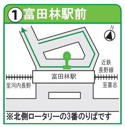 停留所地図の画像